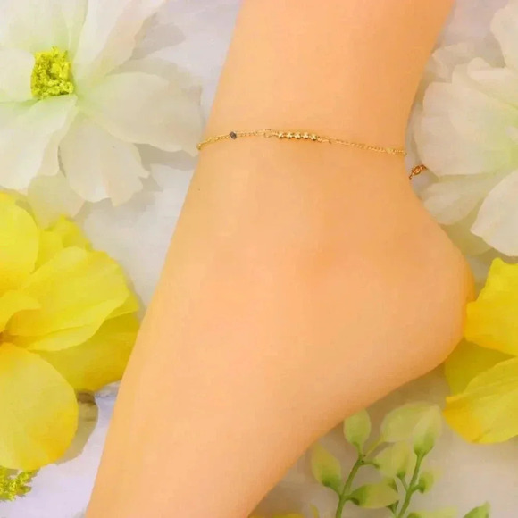 Minimalist Anklet, Sleek & Modern Design, Women’s Fashion, YC110311-A - Picture 3 of 10